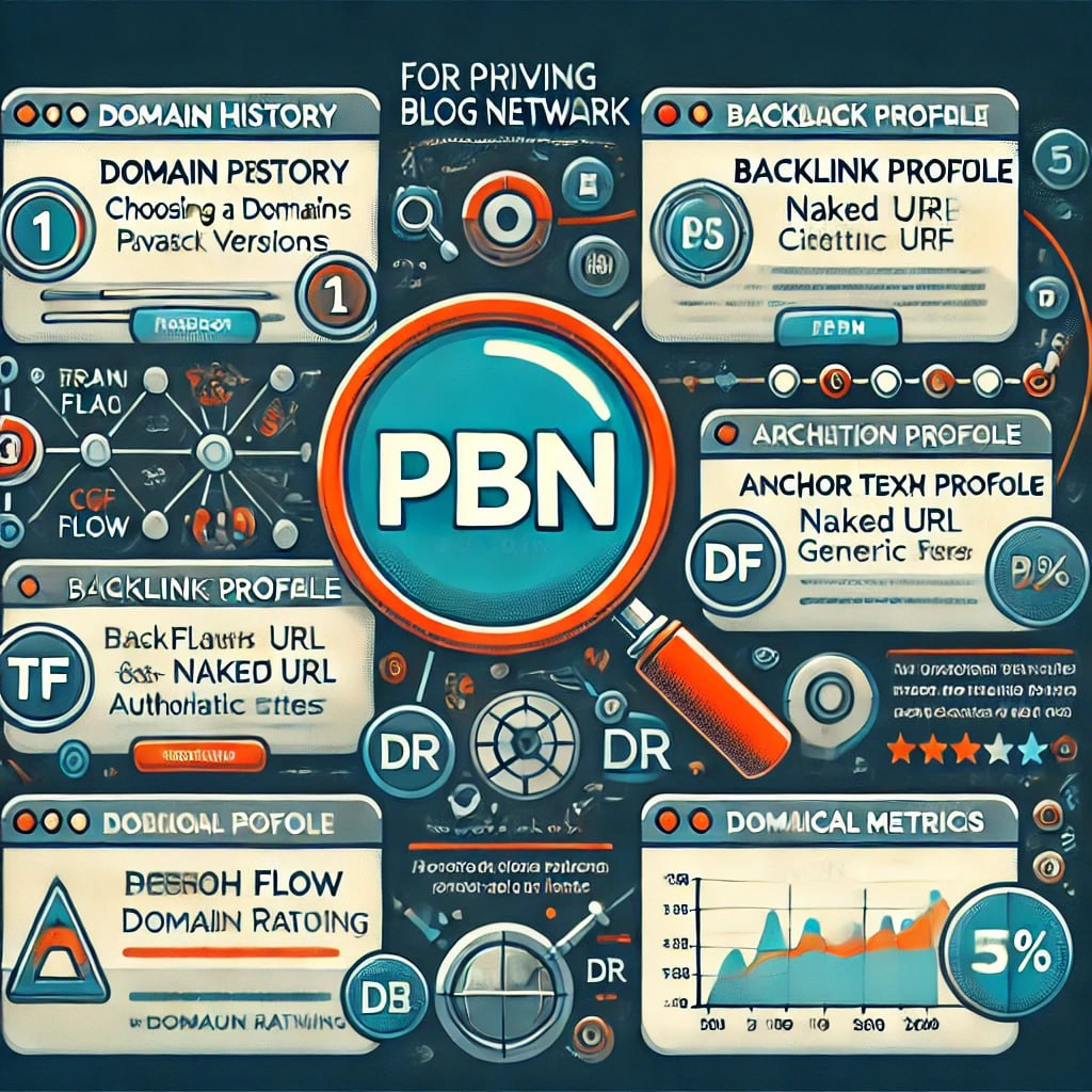 Какие параметры важны при выборе домена для PBN image preview